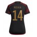 Tyskland Jamal Musiala #14 Replika Borta matchkläder Dam VM 2022 Korta ärmar